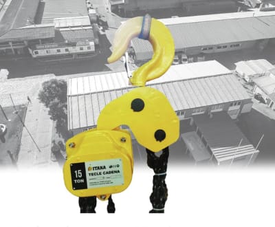 Tecle Cadena 15 Ton 5 Mts 10x30x6 MOD.HSZ-622A ITAKA