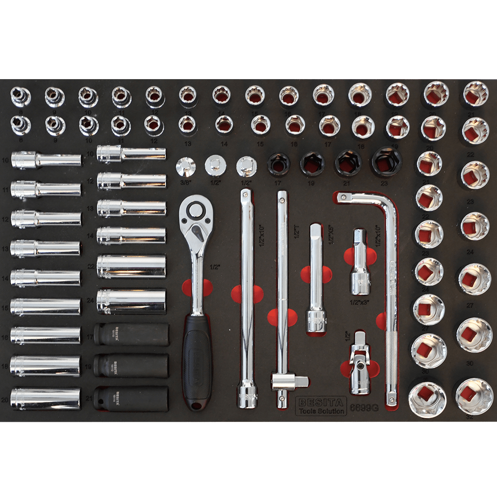 Carro con Herramientas 365 Piezas BESITA (6699 S)1