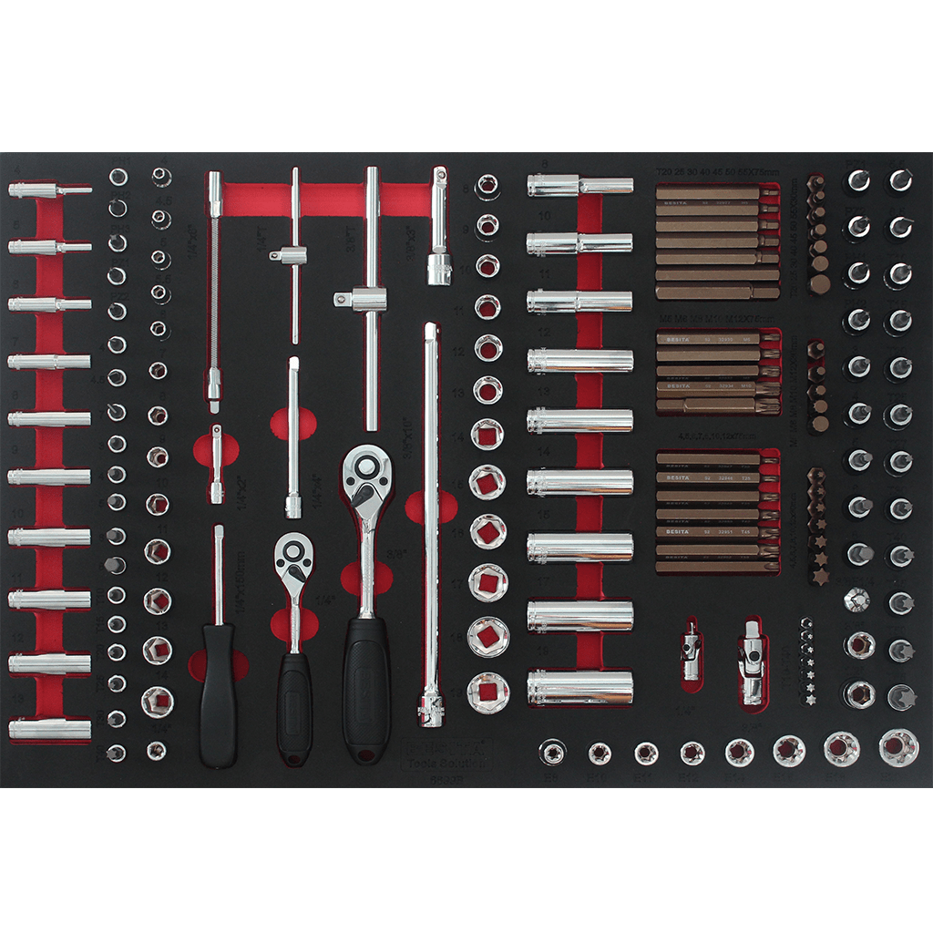 Carro con Herramientas 365 Piezas BESITA (6699 S)2