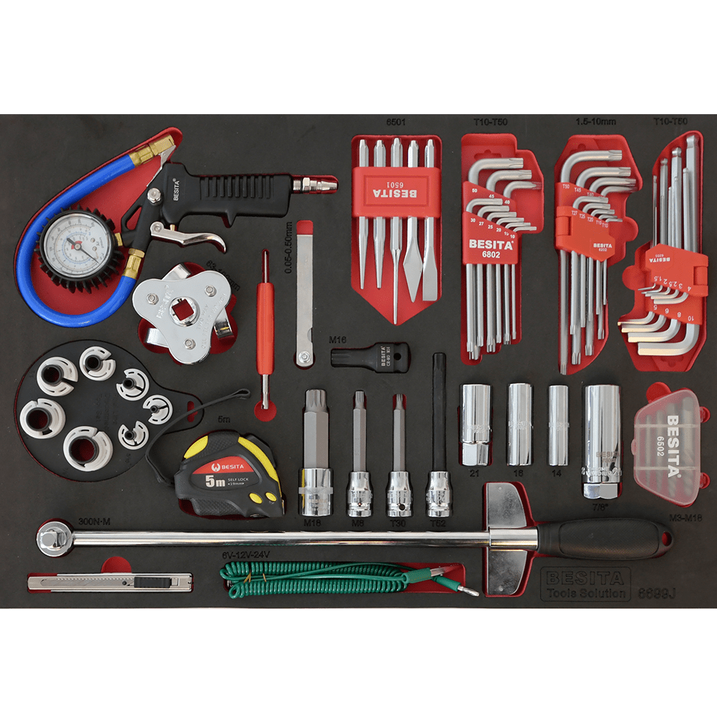 Carro con Herramientas 365 Piezas BESITA (6699 S)6