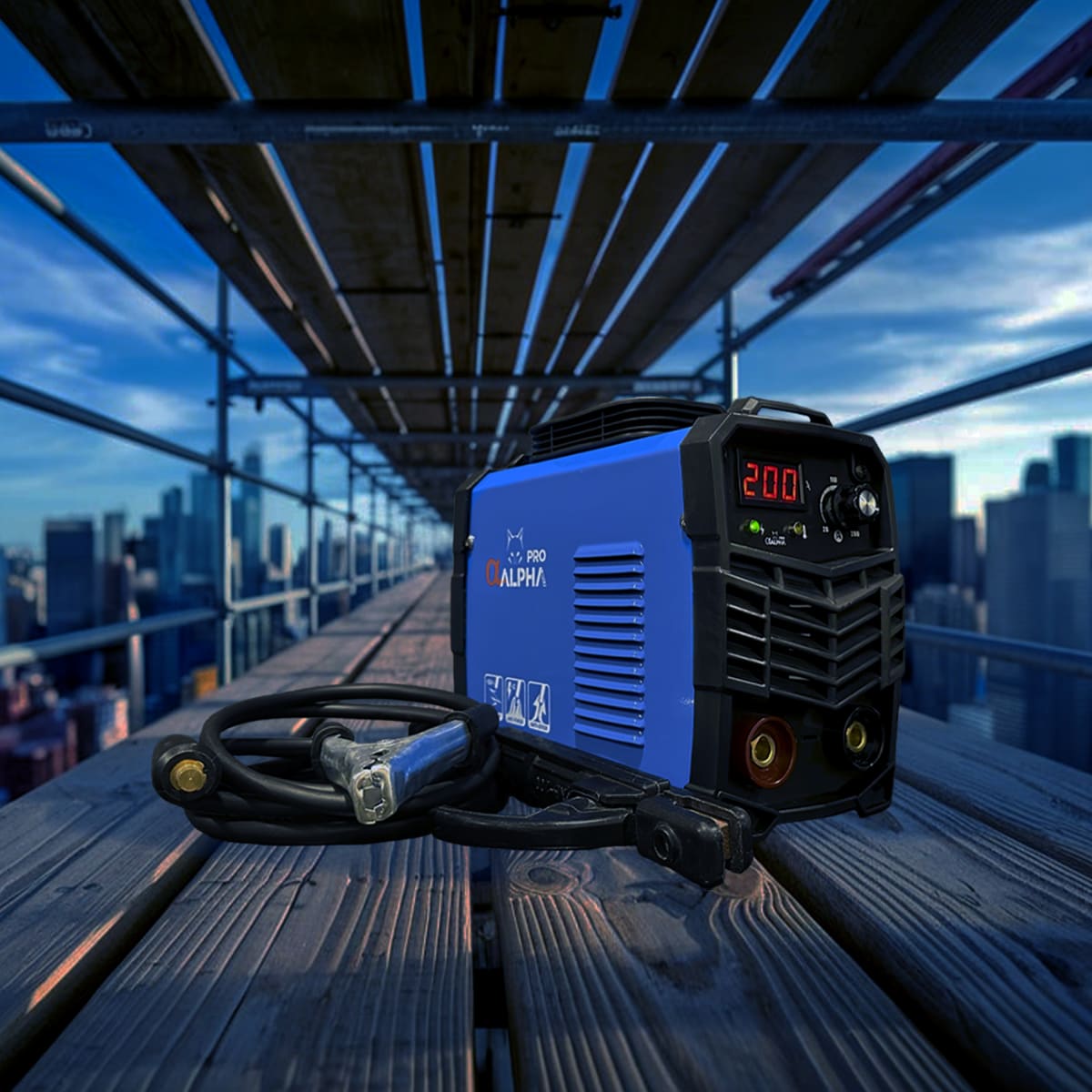 Soldadora 200 Amp Mma Profesional ALPHA1
