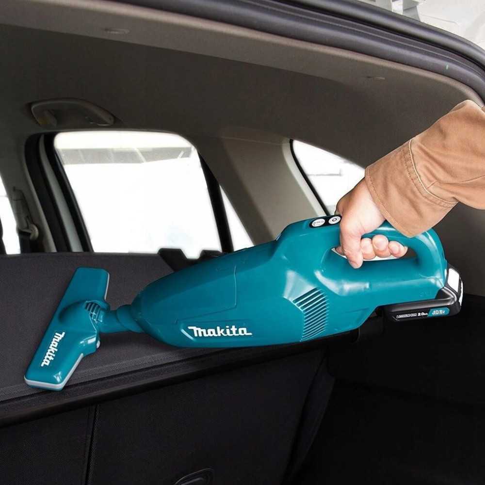 Aspiradora Inalambrica 12v 600ml MAKITA + Bateria 2ah + Cargador2