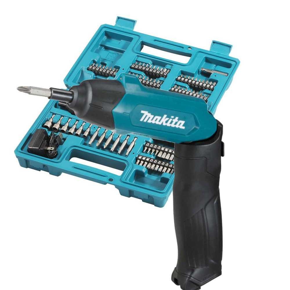 Atornillador Inalámbrico MAKITA 3,6v 80 Accesorios 1,5ah + Cargador DF001DW1