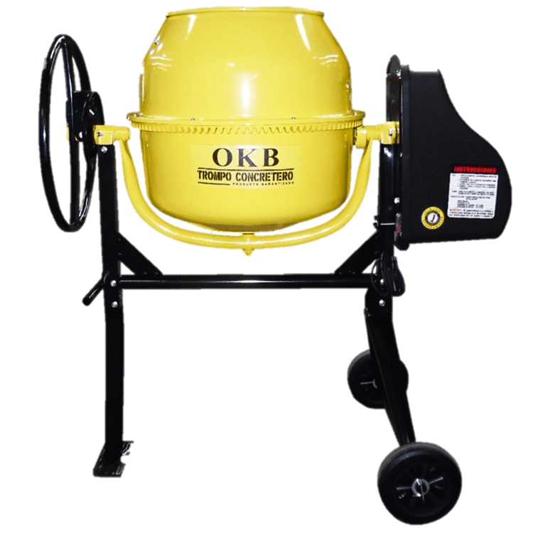 Betonera Volteo 140 Litros 220v OKB (Armada)1