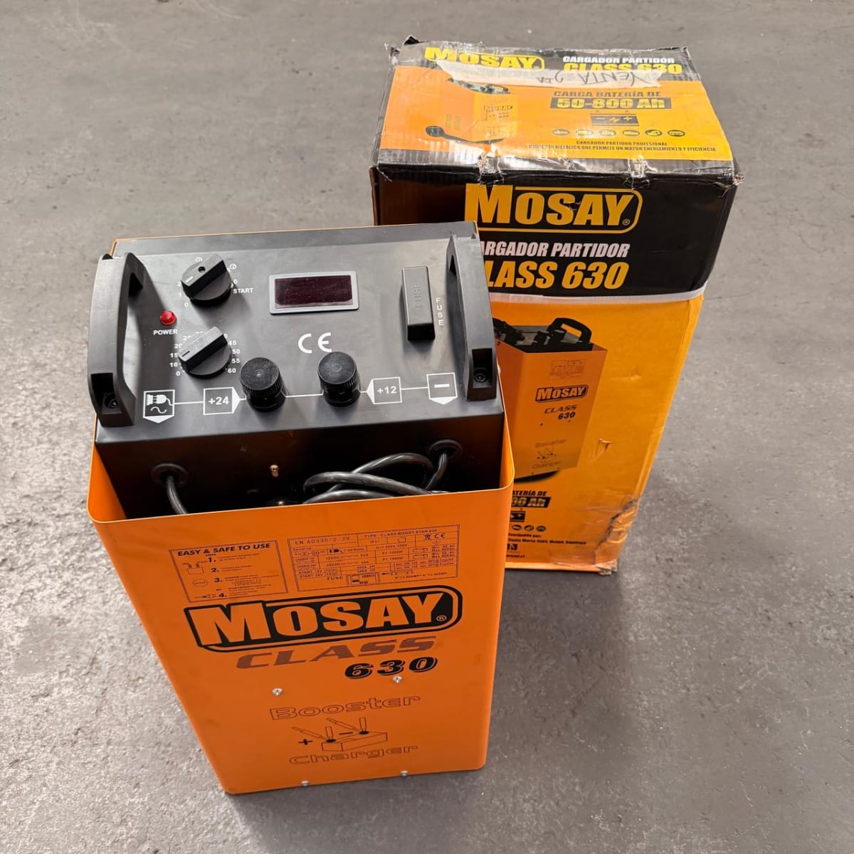 Cargador Partidor 600 Amp MOSAY (Semi Nuevo)4