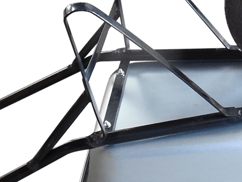 Betonera 140 + Carretilla Compensada 90 Litros + 2 Palas Asa Amarilla OKB11