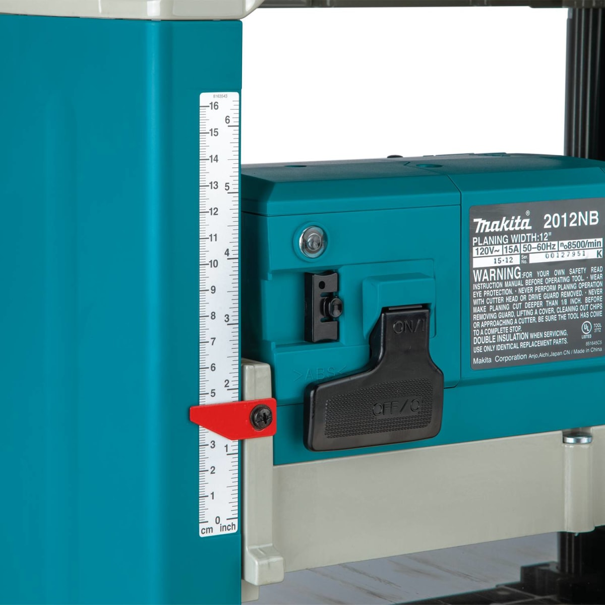 Cepillo de Banco MAKITA 305mm 1650w 2012NB4