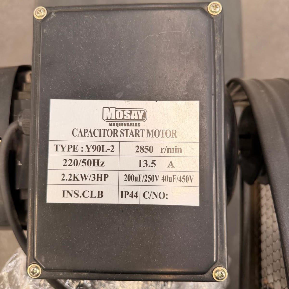 Compresor 300 Litros 3hp MOSAY (Semi Nuevo)5