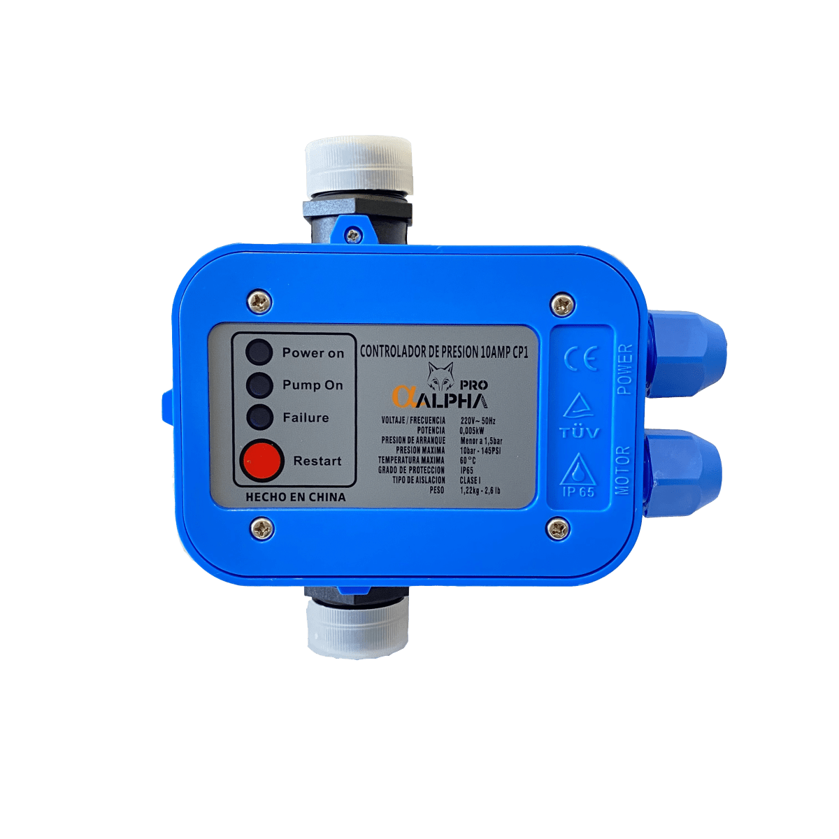 Controlador De Presion 10 Amp ALPHA1
