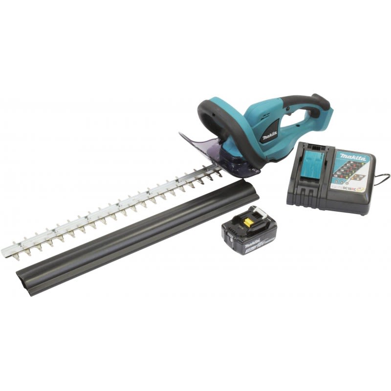 Cortaseto Inalámbrico 520mm MAKITA (DUH523) + Batería 18v 3.0Ah (BL1830B) + Cargador Rapido (DC18RC)1
