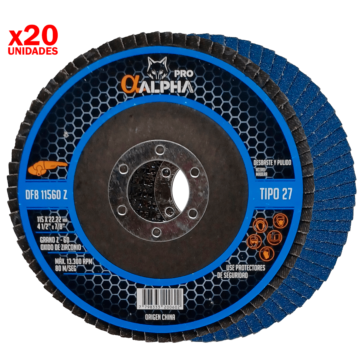 Disco Flap 4 ½