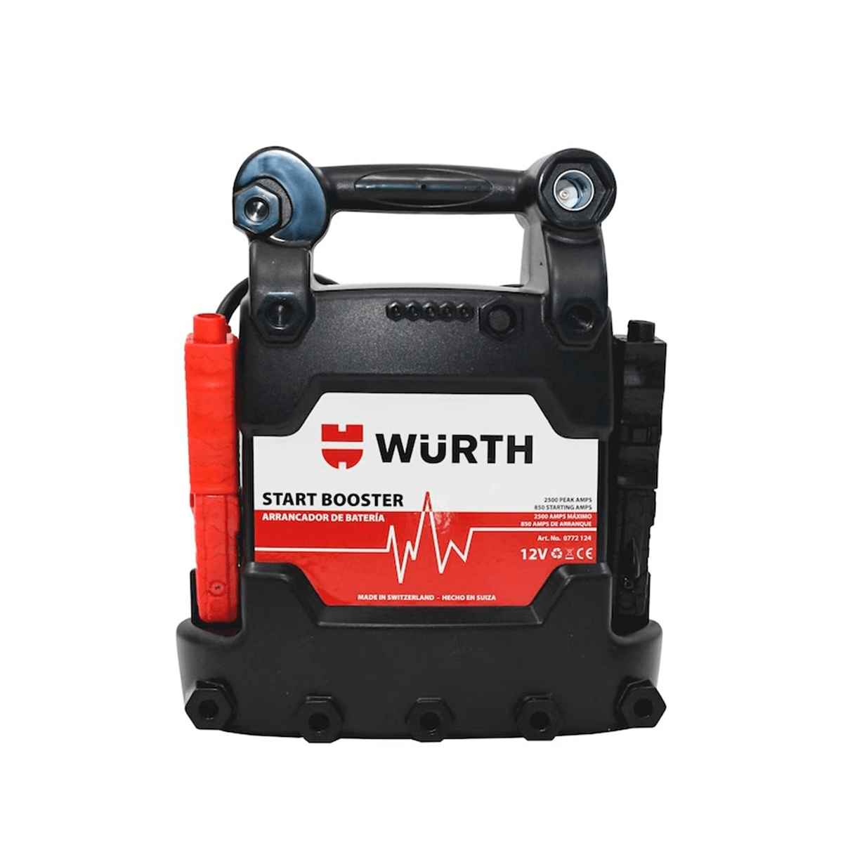 Partidor Portátil Inalámbrico 12v 22Ah P12-2500 WURTH3