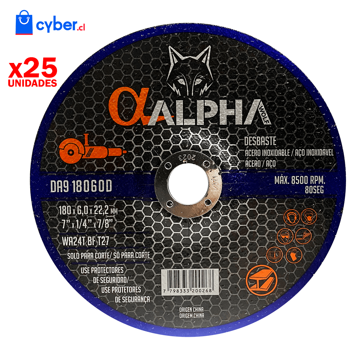 Disco de Desbaste 7