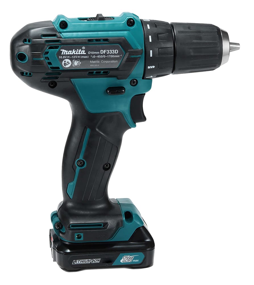 Taladro Atornillador Inalambrico MAKITA + 2 Baterias 12v 2AH (BL1020) + Cargador (DC10WD)11