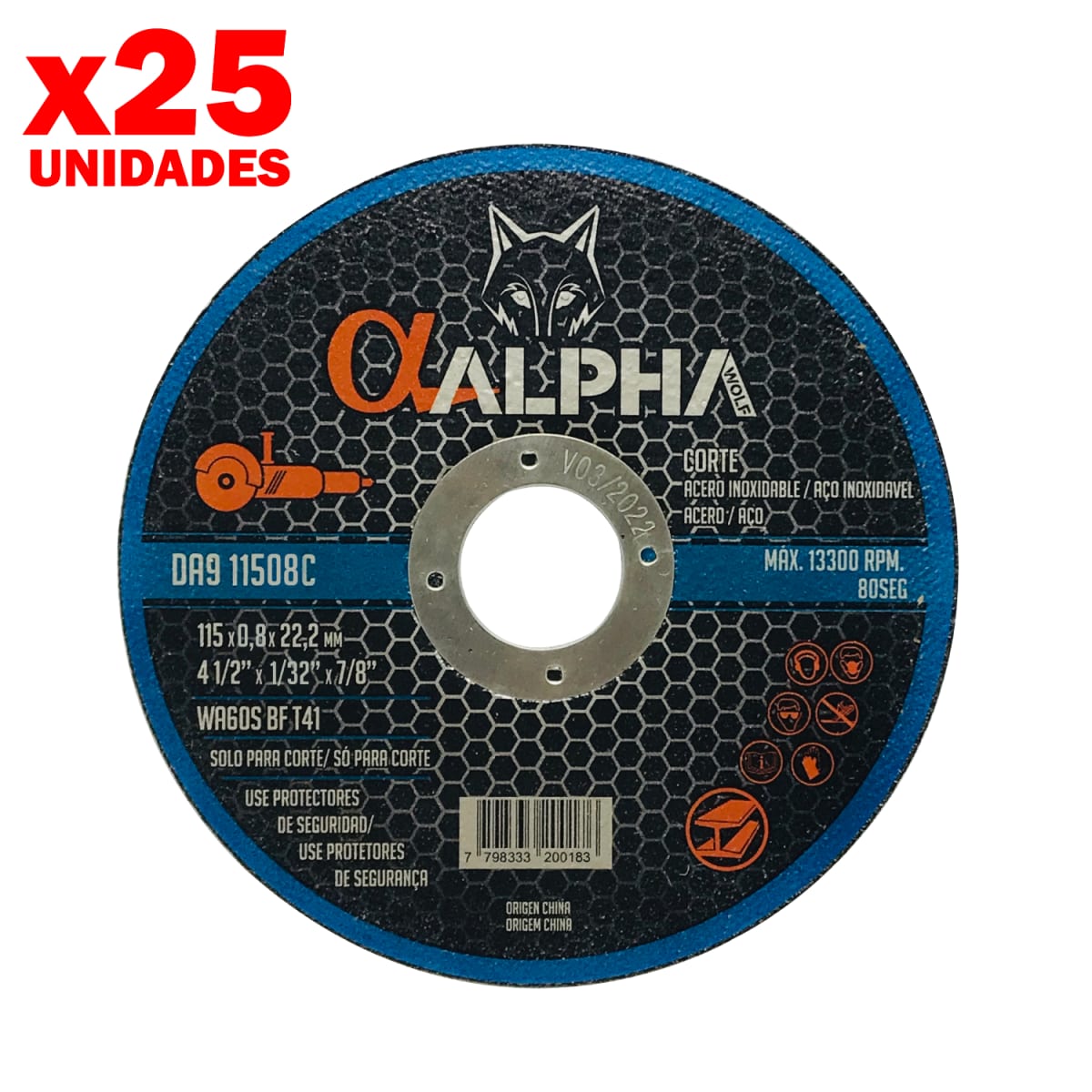 Disco de Corte 4 1/2