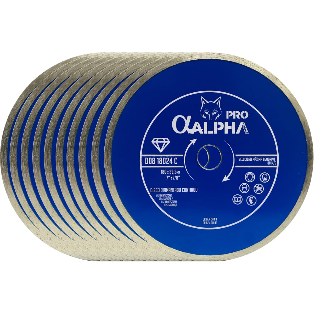 Disco Diamantado Continuo 7