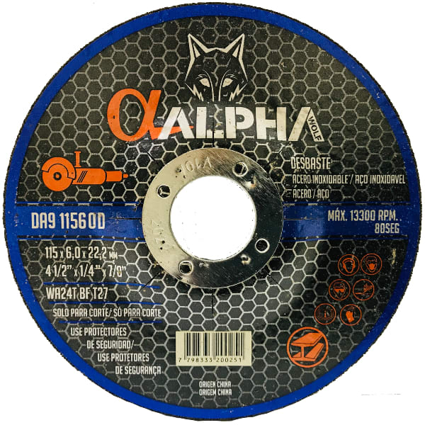 Disco de Desbaste 4 1/2