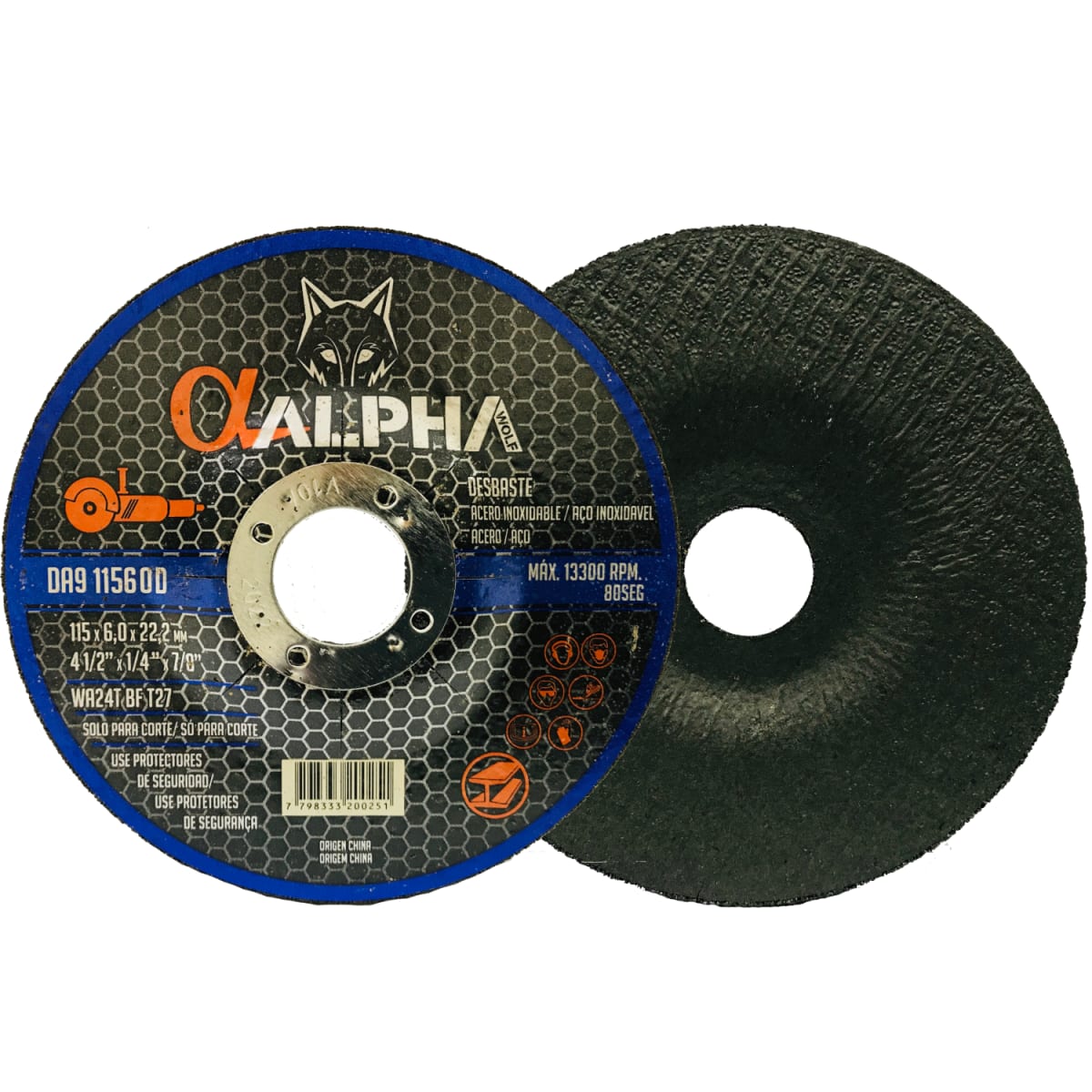 Disco de Desbaste 4 1/2