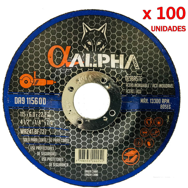 Disco de Desbaste 4 1/2