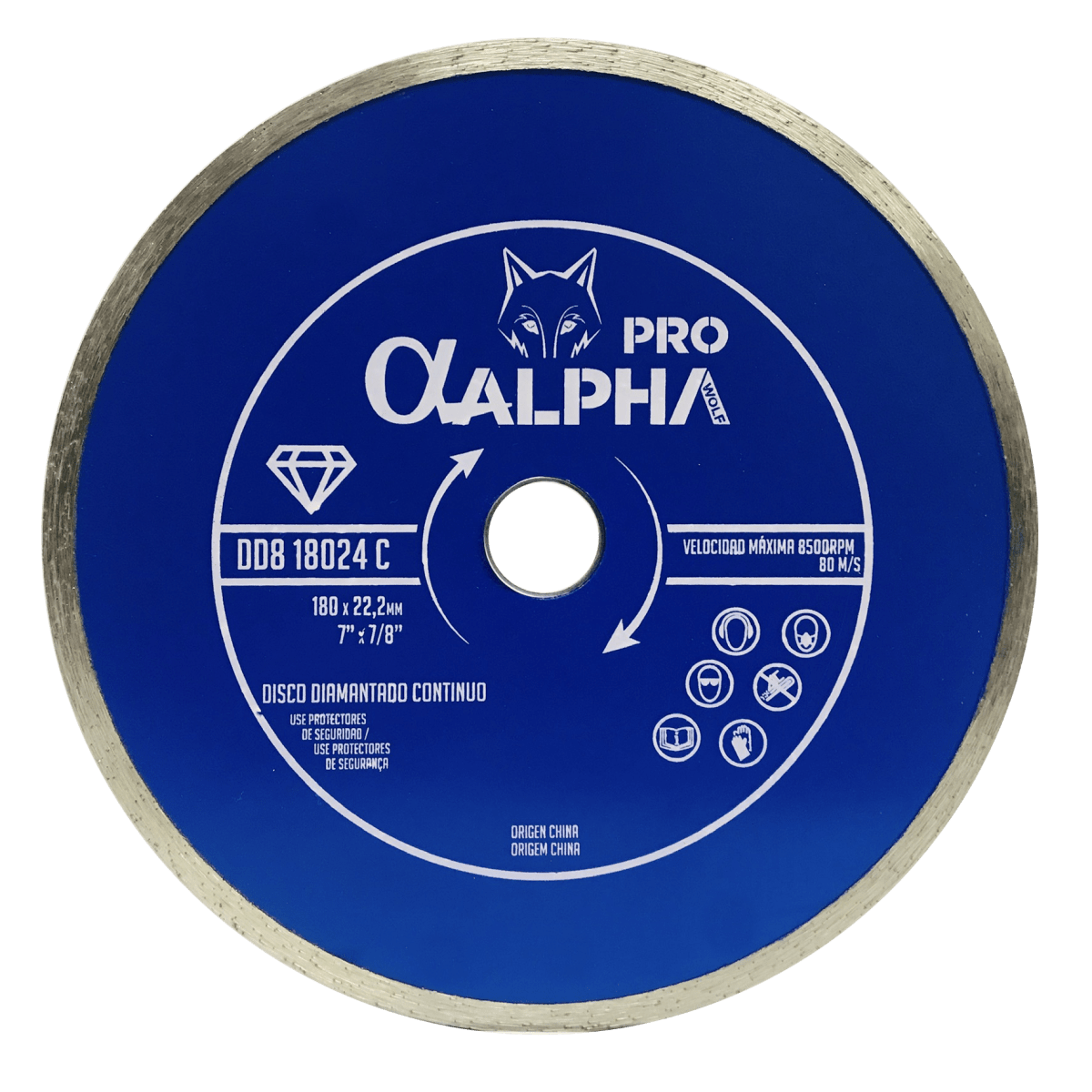 Disco Diamantado Continuo 7