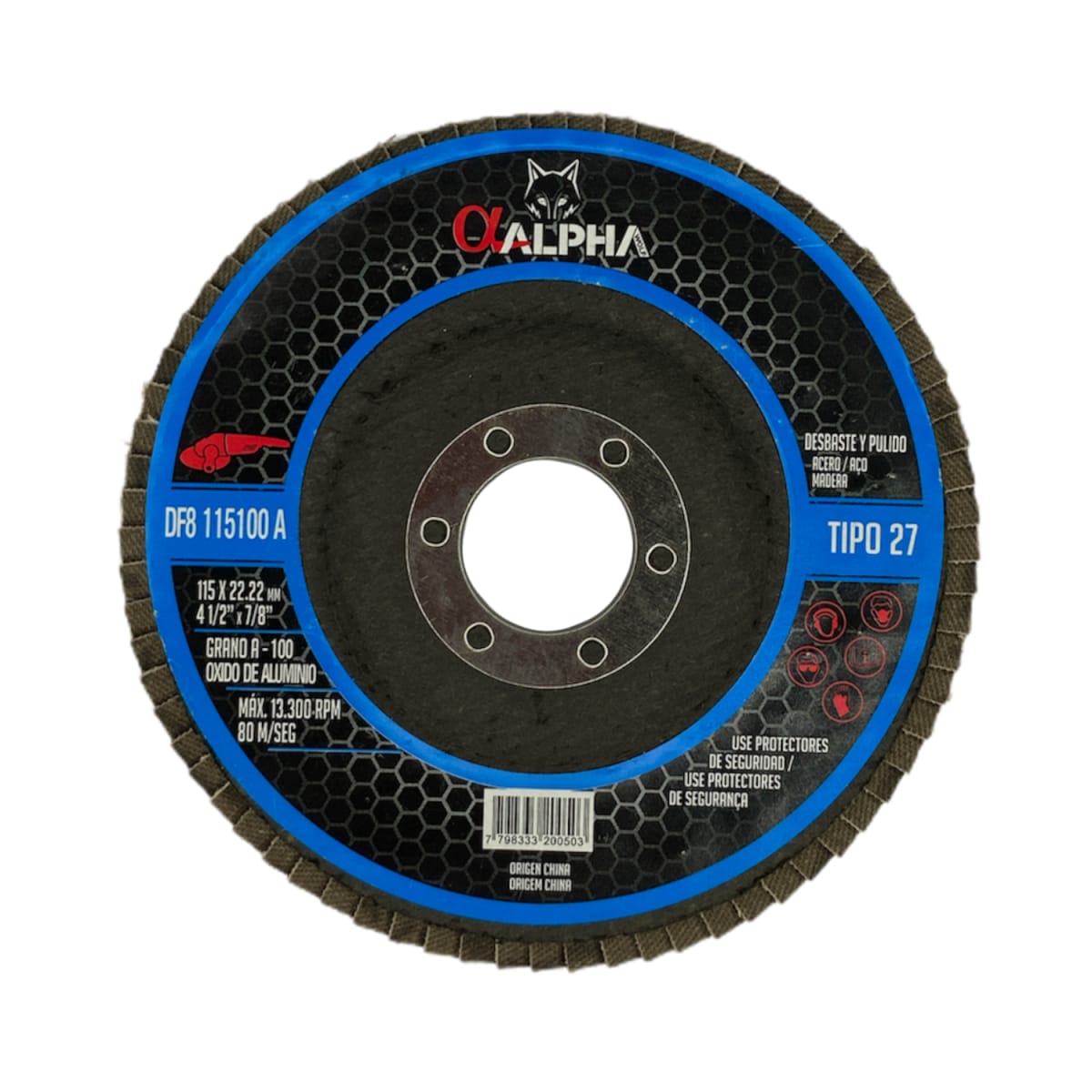 Disco Flap 4 ½