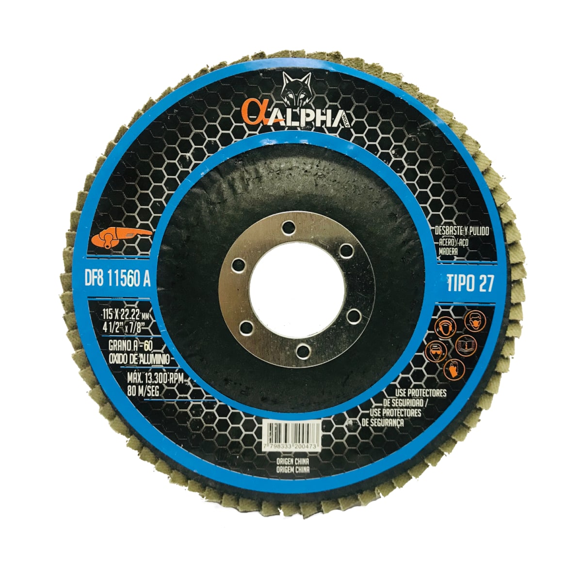 Disco Flap 4 ½
