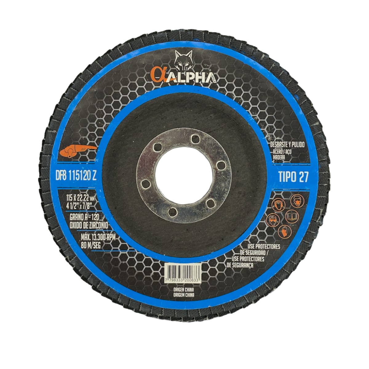 Disco Flap 4 ½