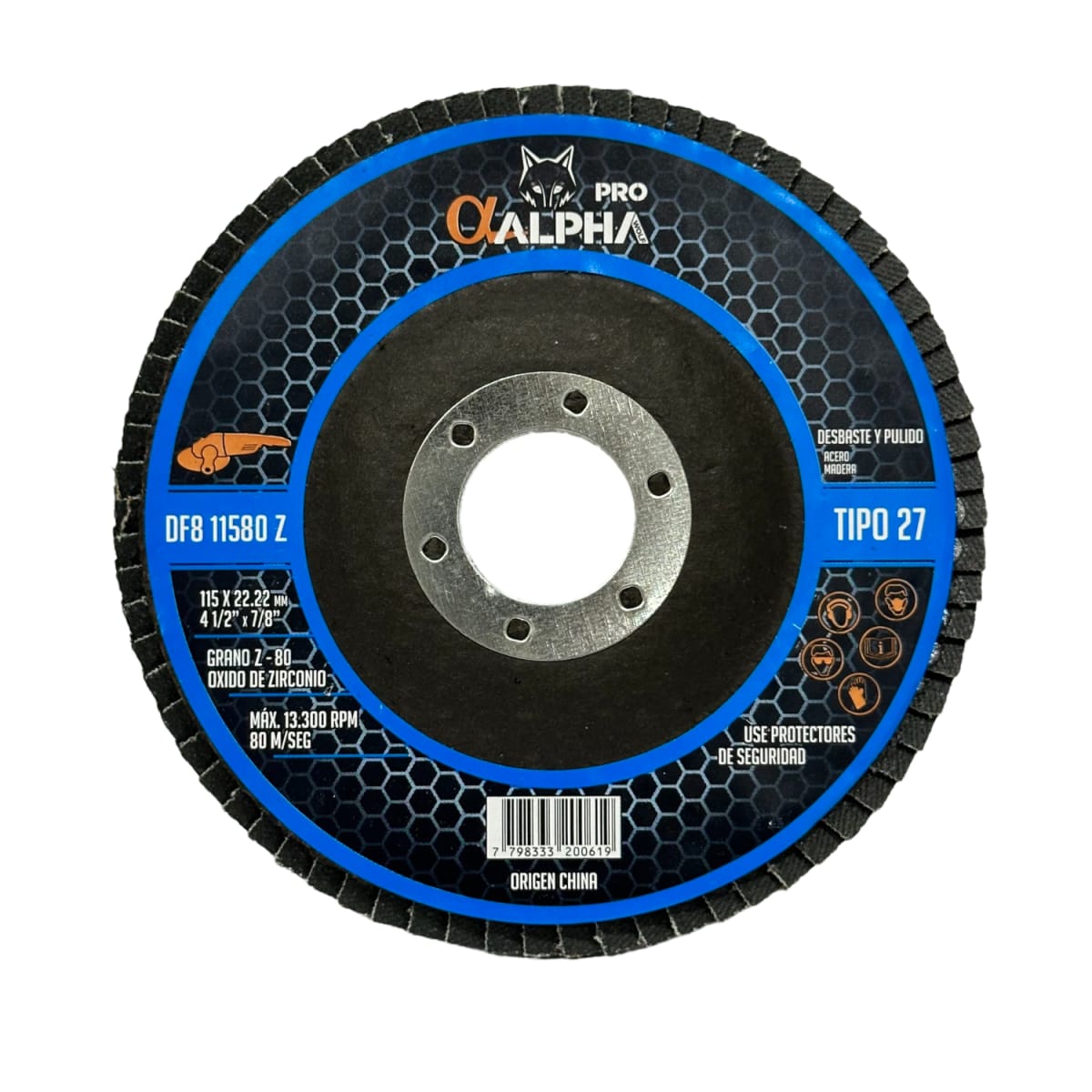 Disco Flap 4 ½