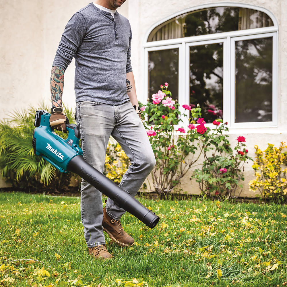 Soplador Inalambrico MAKITA (DUB184RT) + Bateria 18v 5.0Ah (BL1850B) + Cargador Rapido (DC18RC)14