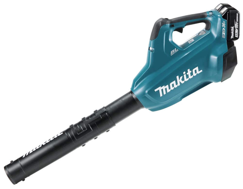 Soplador Inalambrico MAKITA (DUB362PT2) + 2 Baterias 18v 5.0Ah (BL1850B X2) + Cargador Rapido Doble4