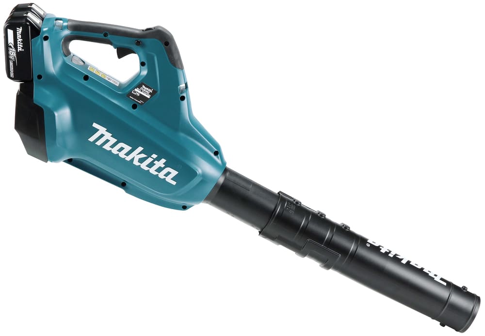 Soplador Inalambrico MAKITA (DUB362PT2) + 2 Baterias 18v 5.0Ah (BL1850B X2) + Cargador Rapido Doble8