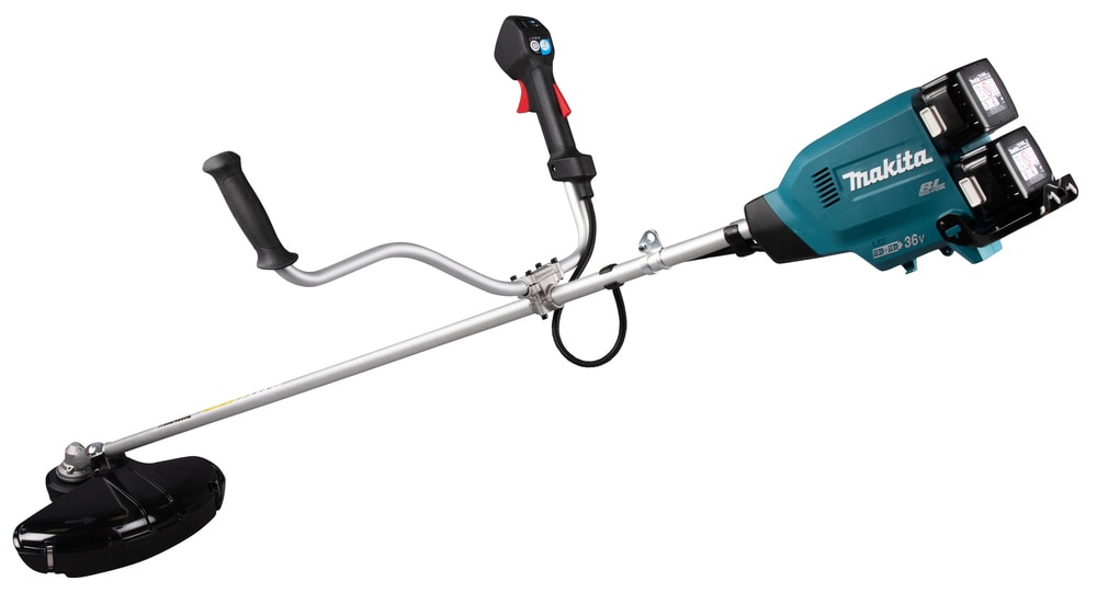 Desbrozadora Inalambrica 1kw + 2 Baterias 18v 5Ah (BL1850B X2) + Cargador Rapido Doble (DC18RD)6