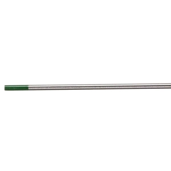 Electrodo Tungsteno 2.4mm 150mm Para TIG Punto Verde ALPHA1
