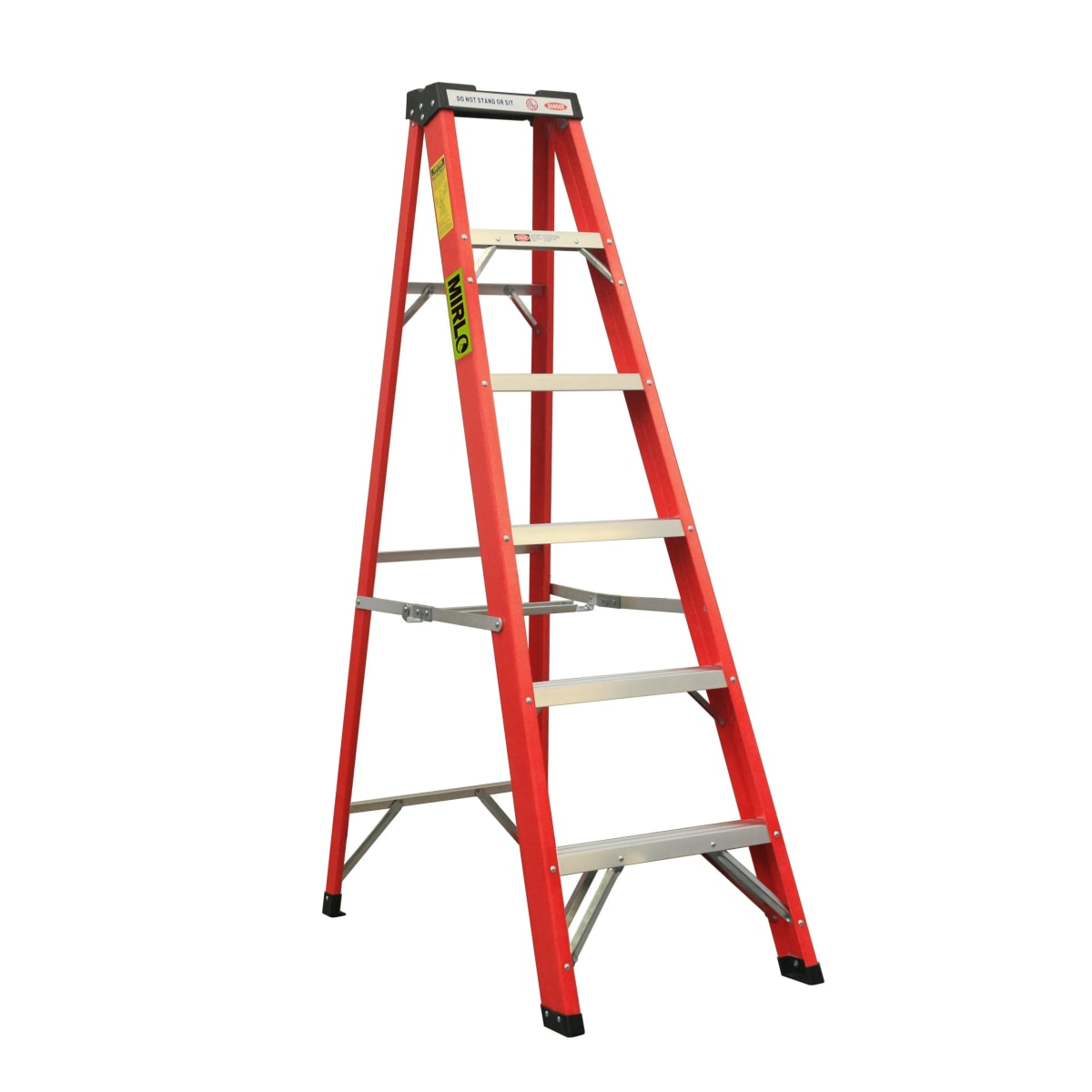 Escalera De Tijera Fibra De Vidrio 6 Escalones MIRLO FG051