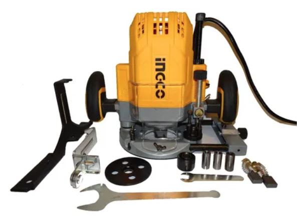 Fresadora Router Eléctrica Industrial 1600w INGCO RT1600281