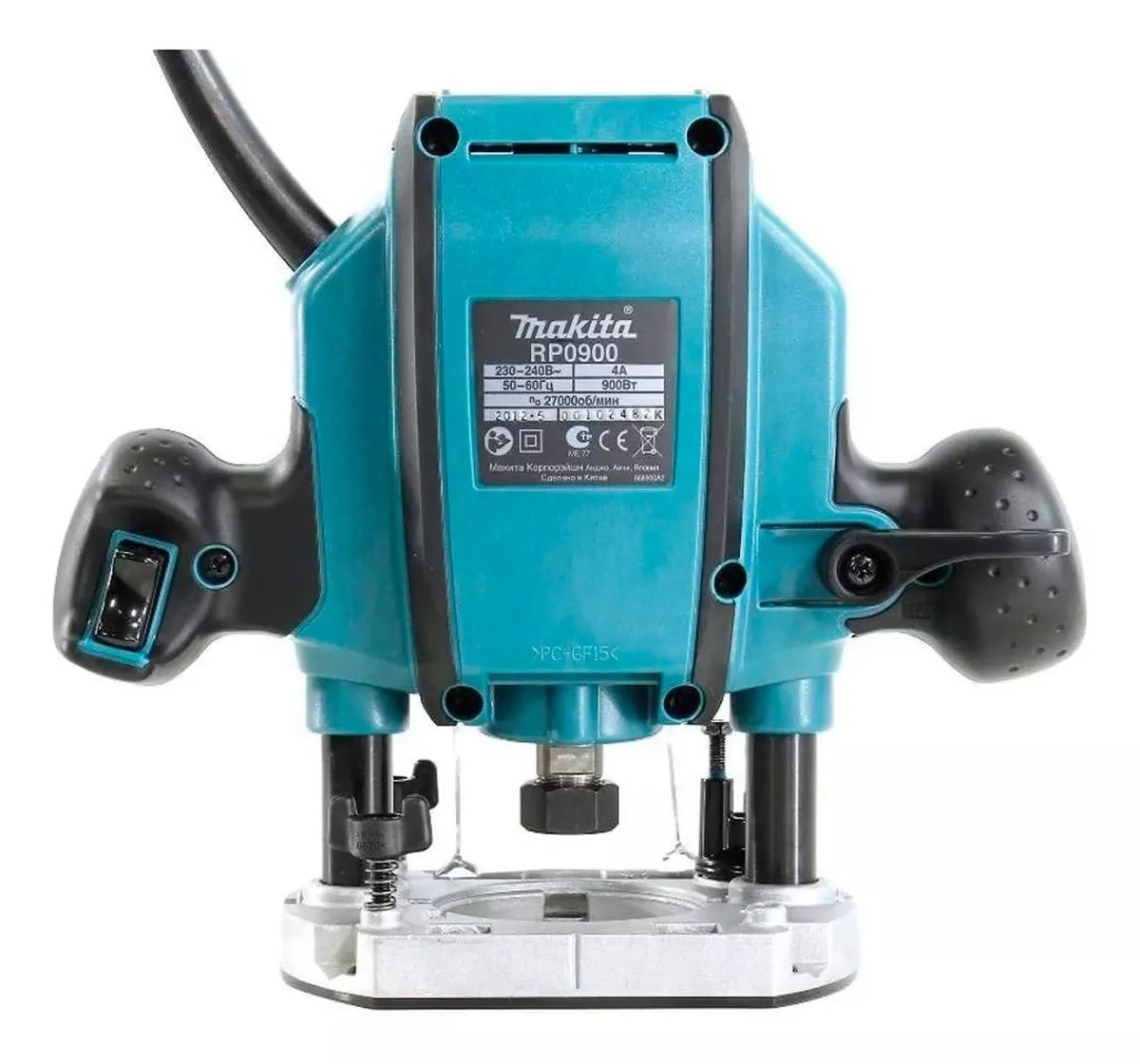 Fresadora MAKITA 900W 6-10mm (1/4” - 3/8”) + Fresa Recta 1/4