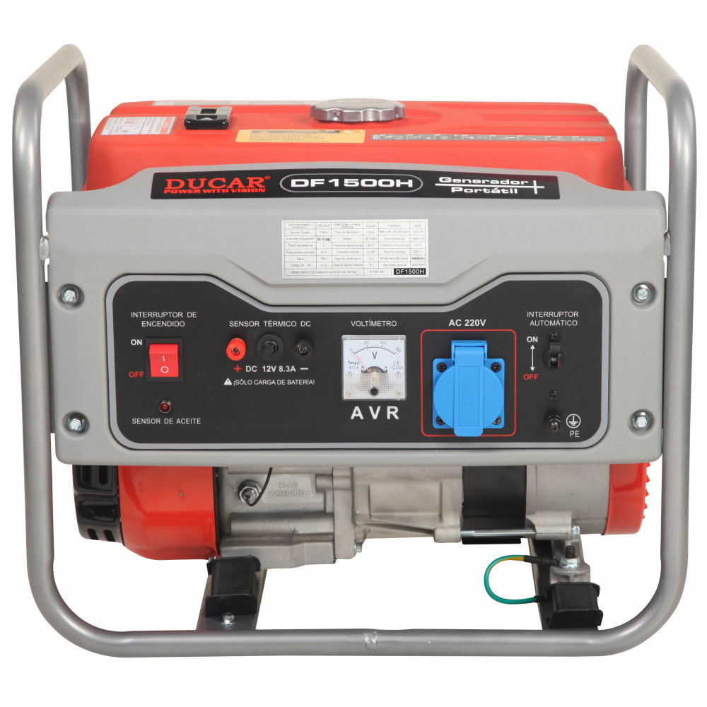 Generador Bencinero 1.2kw Manual DF1500H DUCAR1