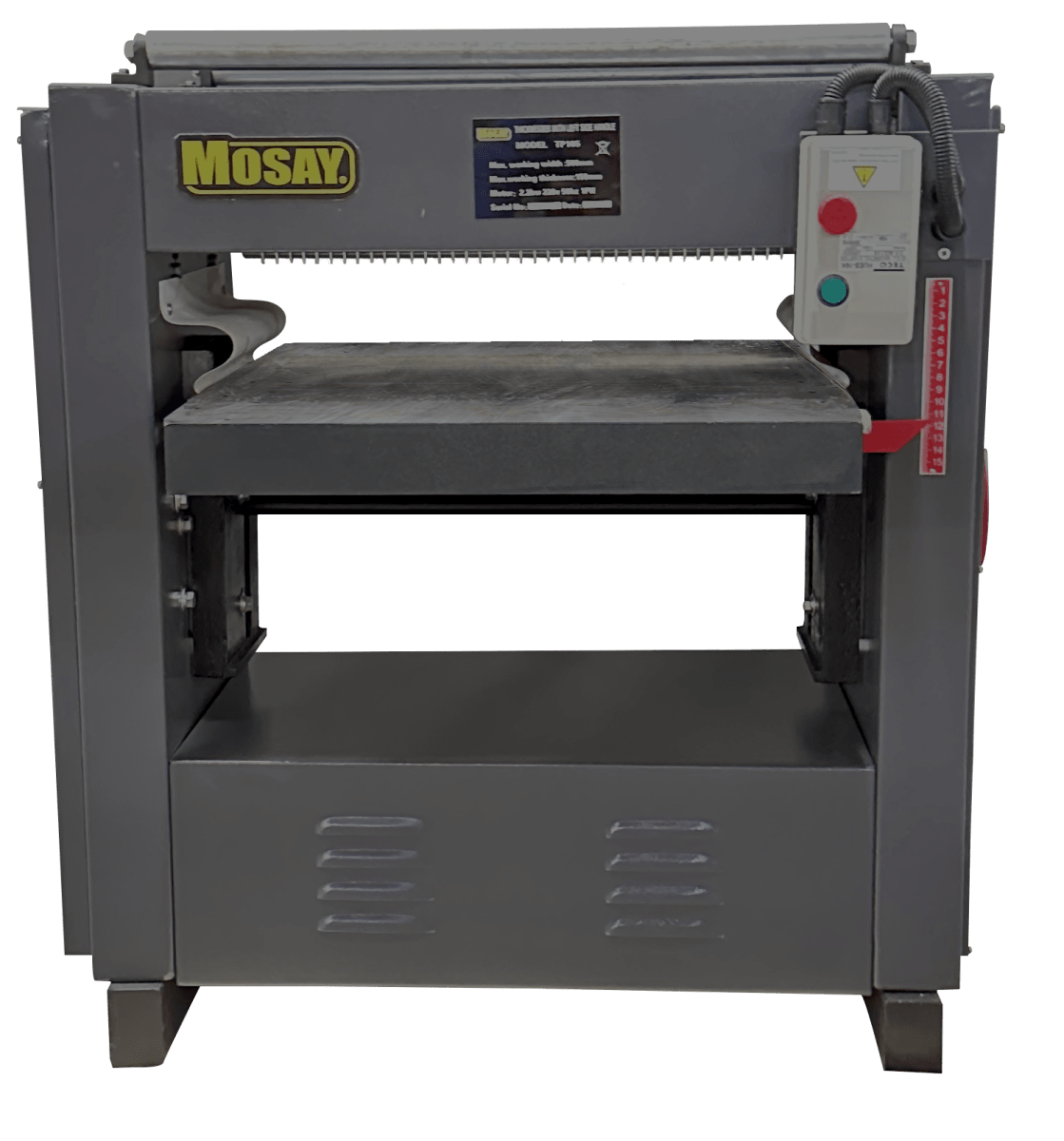 Cepillo Semi Industrial 500mm 3hp TP105 220v MOSAY2