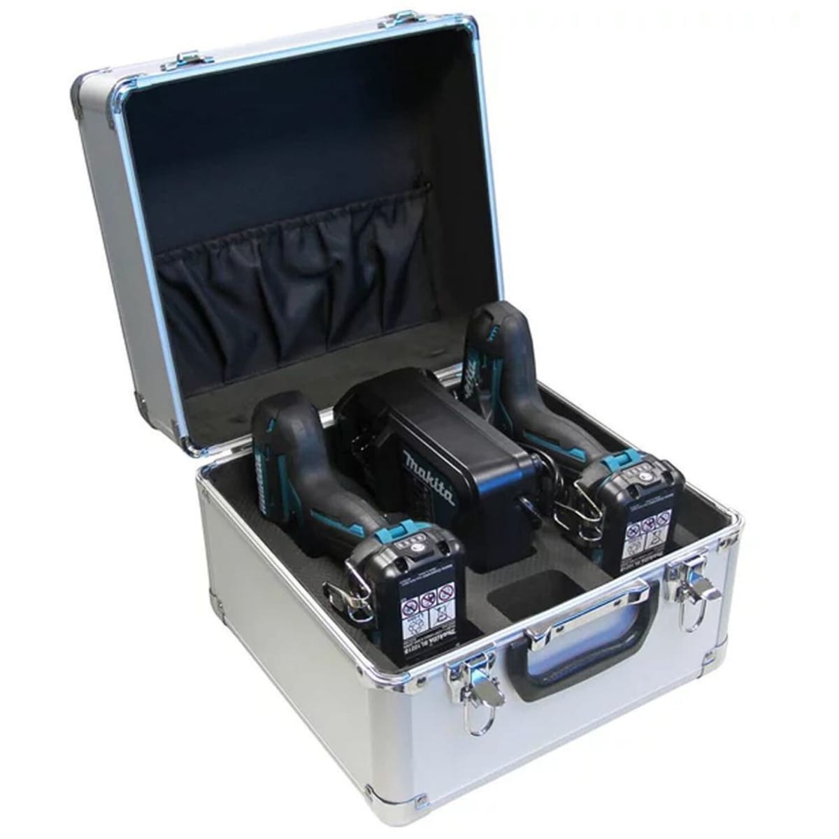 Kit Taladro Atornillador 10mm 12v + Atornillador De Impacto 1/4