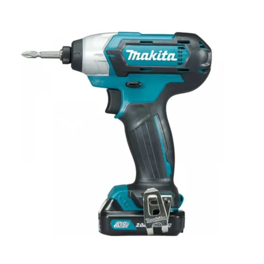 Taladro Percutor 12v + Atornillador de Impacto 12v + 2 Baterias 12v 1.5Ah + Cargador + Bolso MAKITA4