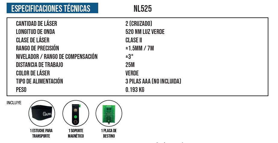Nivel Laser 2 Luces 25 Metros Autonivelante ALPHA4