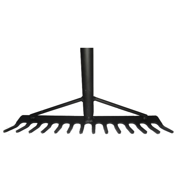 Rastrillo 14 Dientes Mango Metal OKB1