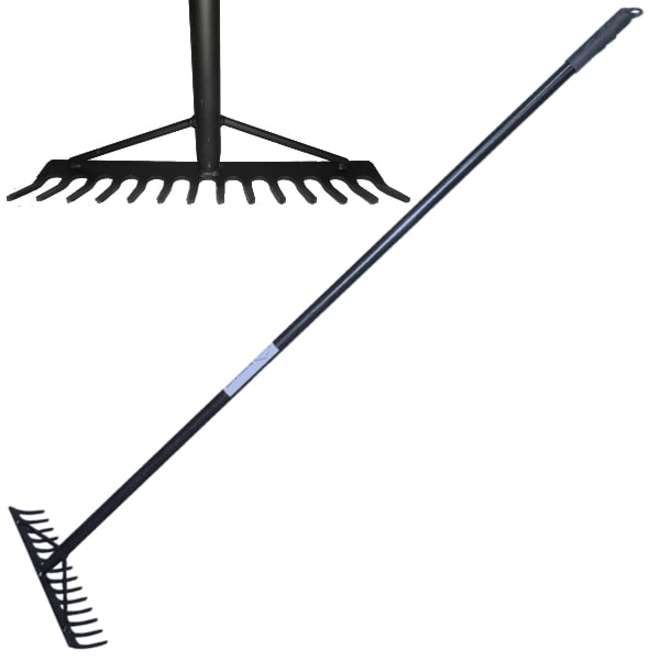 Rastrillo 14 Dientes Mango Metal OKB3