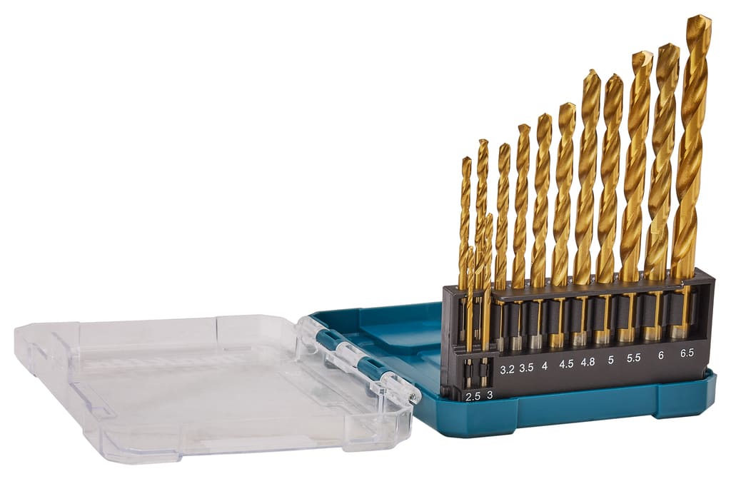 Set Broca Para Metal 1,5 - 6,5mm 13 Piezas MAKITA D-728552