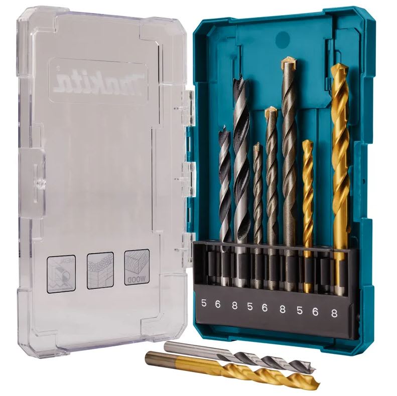 Set Broca 5-6-8mm Madera/Concr./Metal MAKITA D-719622