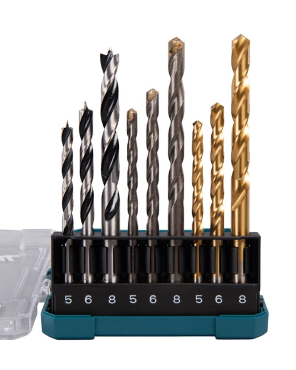 Set Broca 5-6-8mm Madera/Concr./Metal MAKITA D-719624