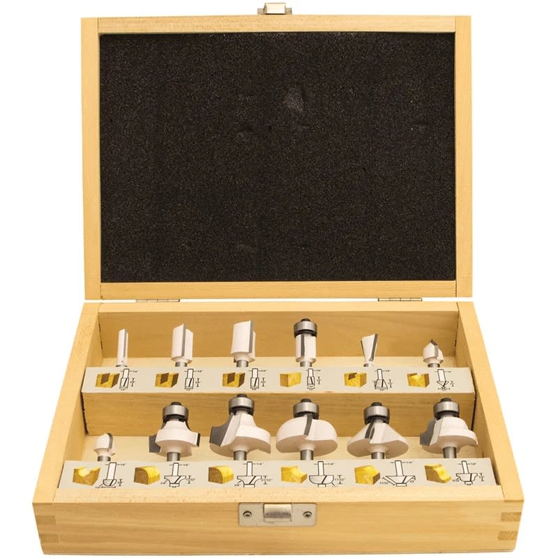 Fresadora MAKITA 900W 6-10mm (1/4” - 3/8”) + Fresa Recta 1/4