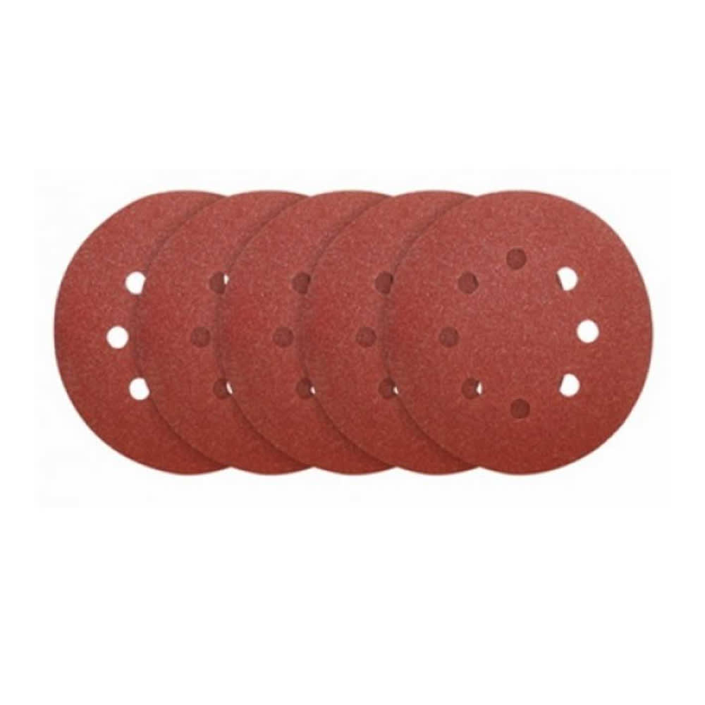 Set de Lijas Para Roto Orbital 125mm/5'' 5 Piezas INGCO AKRS1250512
