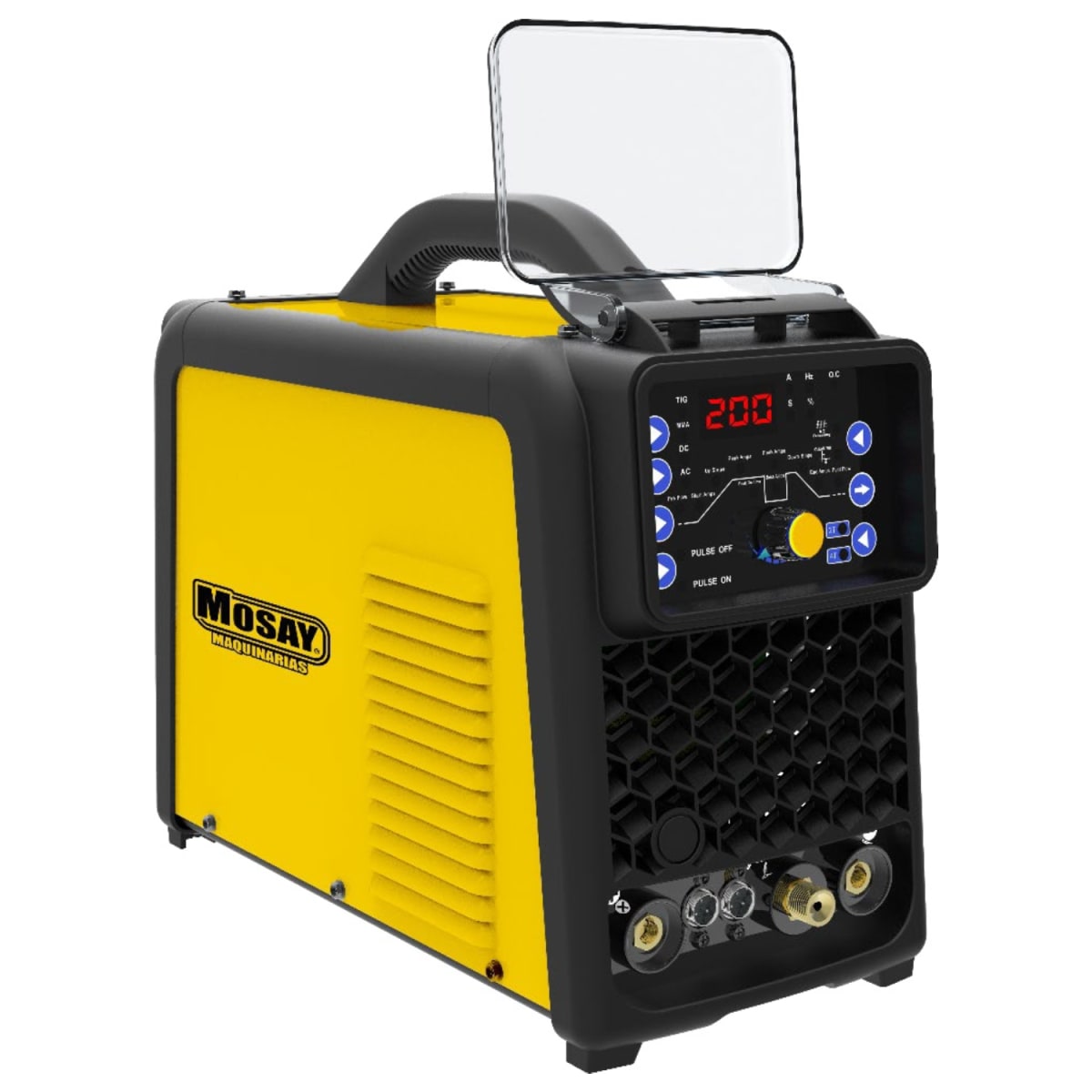 Soldadora TIG 200 ac/dc MOSAY para soldar Aluminio (+ funcion MMA)1
