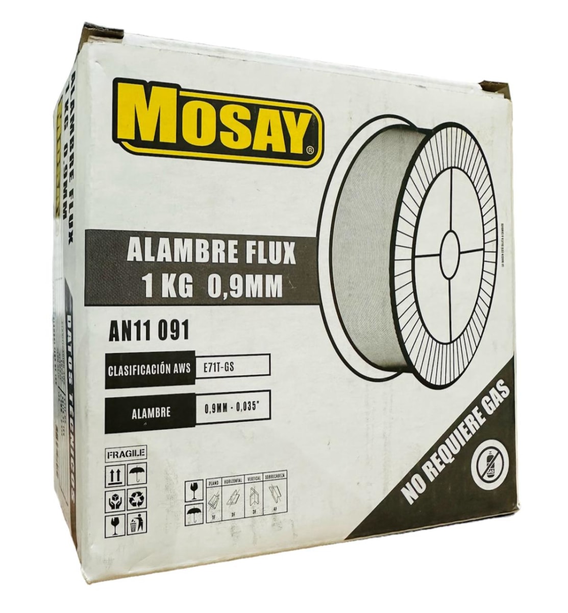 Soldadura Alambre MIG Flux 0.9 1kg MOSAY2
